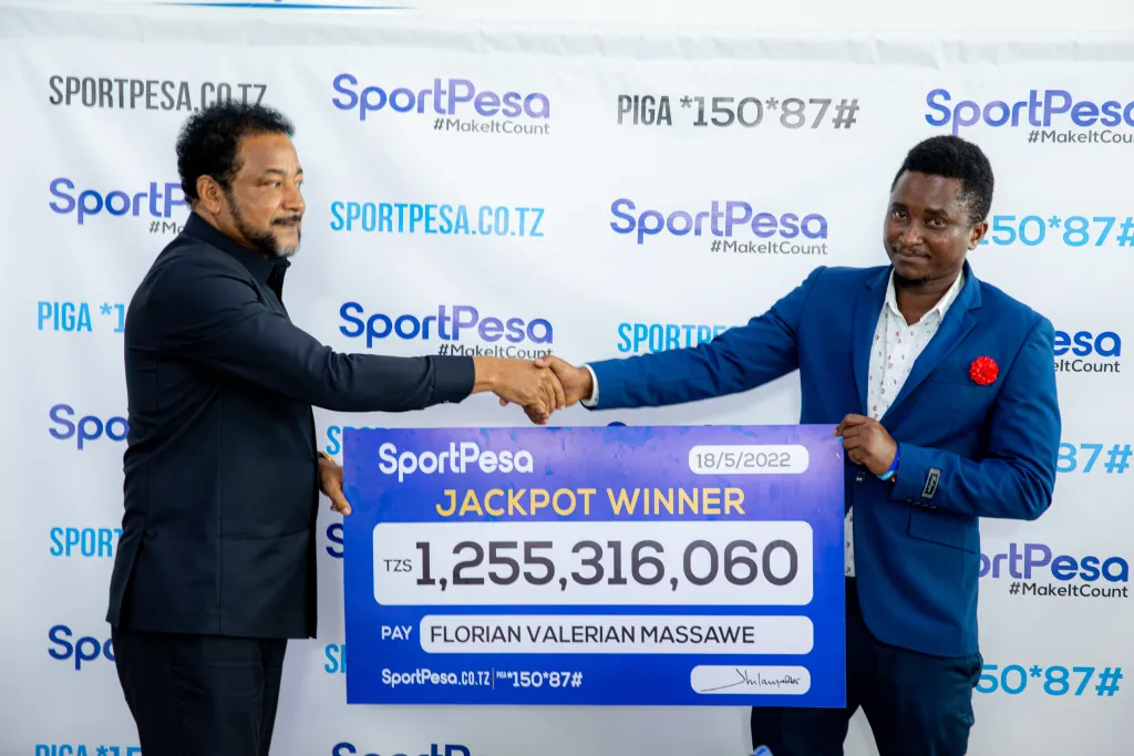 Supa Jackpot ya SportPesa yafikia Tzs 1.28 bilioni jukwaa maarufu la ushindi unaobadilisha maisha Tanzania